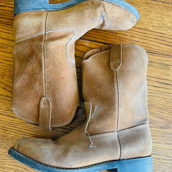 Brown Suede Men’s Boots - Picture 1 of 5
